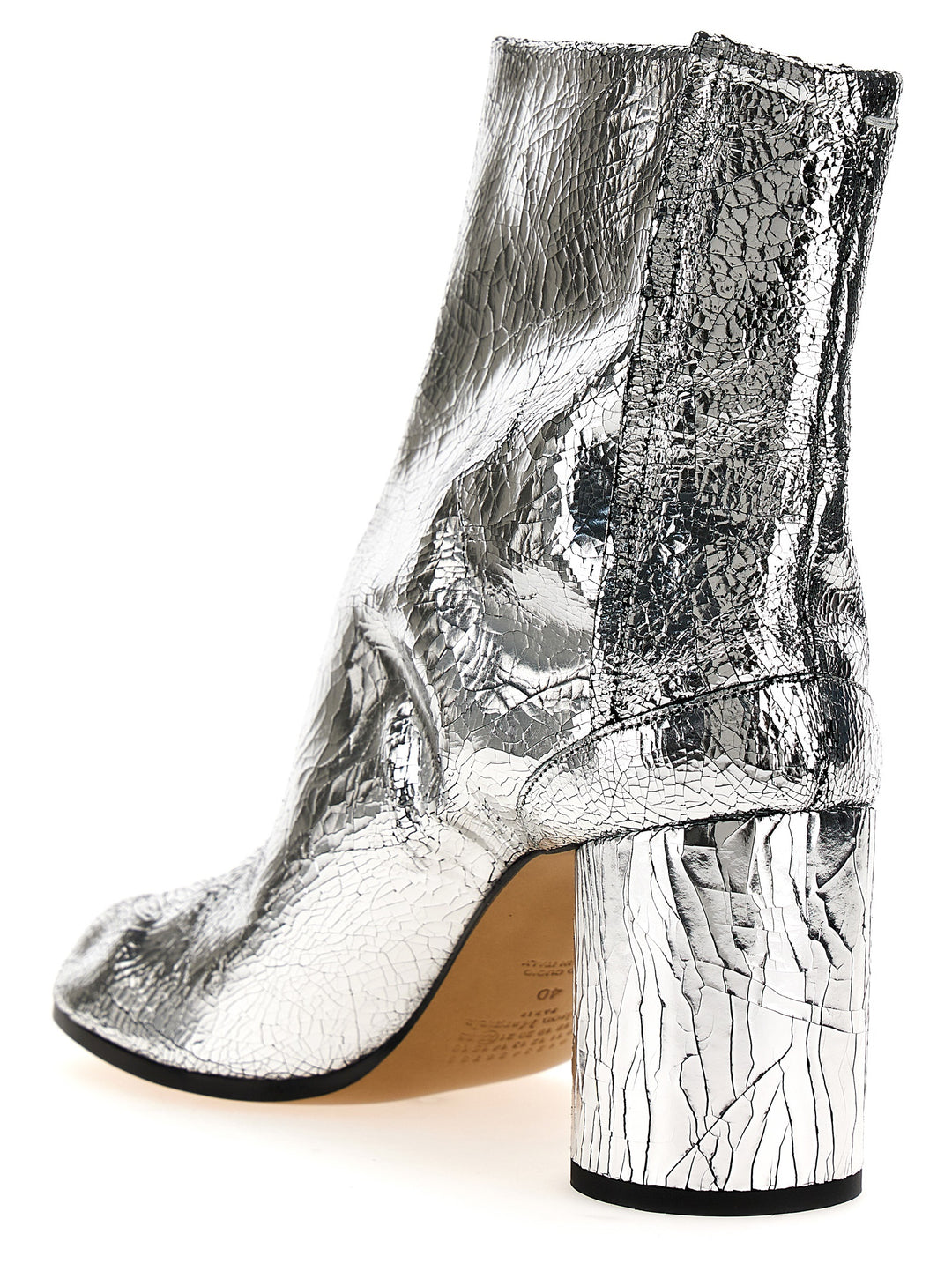 Tabi Boots, Ankle Boots Silver