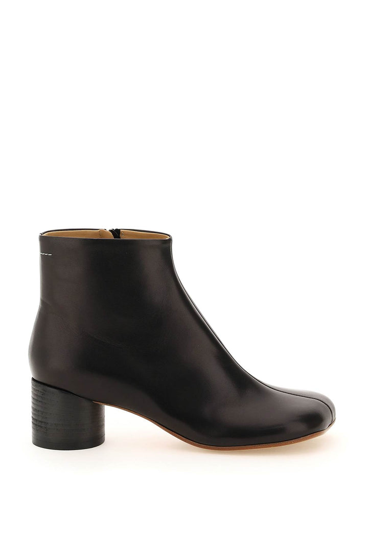 Leather Ankle Boots - MM6 Maison Margiela - Women