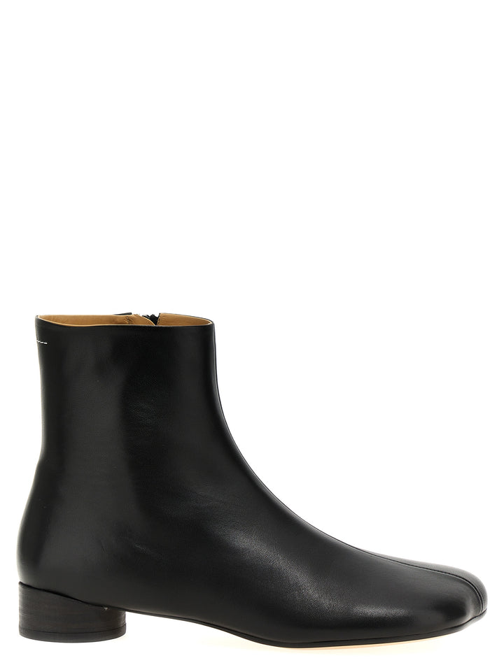 Ankle Boots With Shaped Toe Boots, Ankle Boots Black