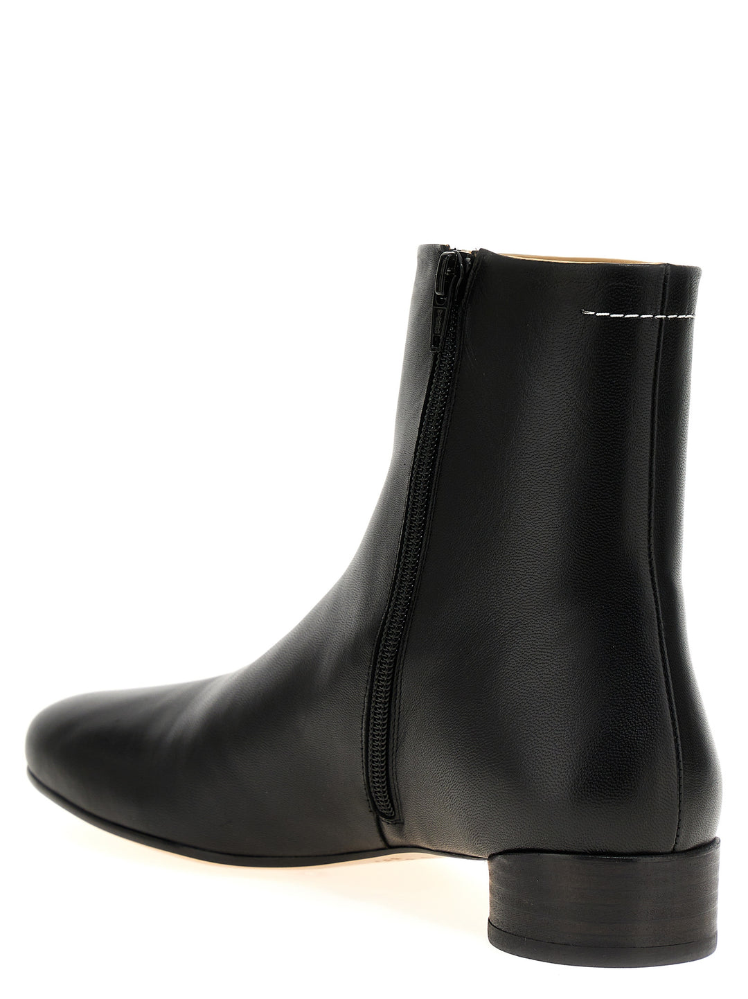 Ankle Boots With Shaped Toe Boots, Ankle Boots Black