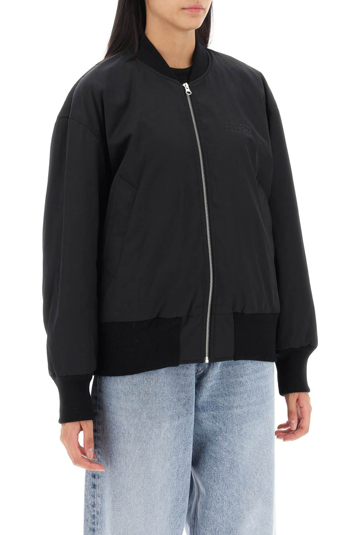 Technical Cotton Bomber Jacket - MM6 Maison Margiela - Women