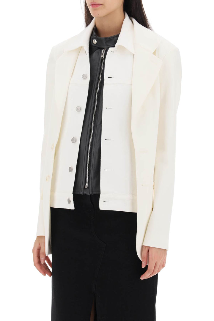 Trompe L'oeil Layered Blazer - MM6 Maison Margiela - Women