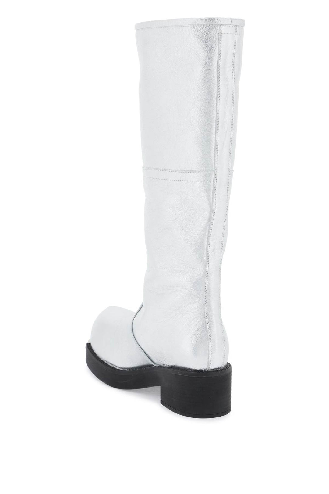 Laminated Leather Boots - MM6 Maison Margiela - Women