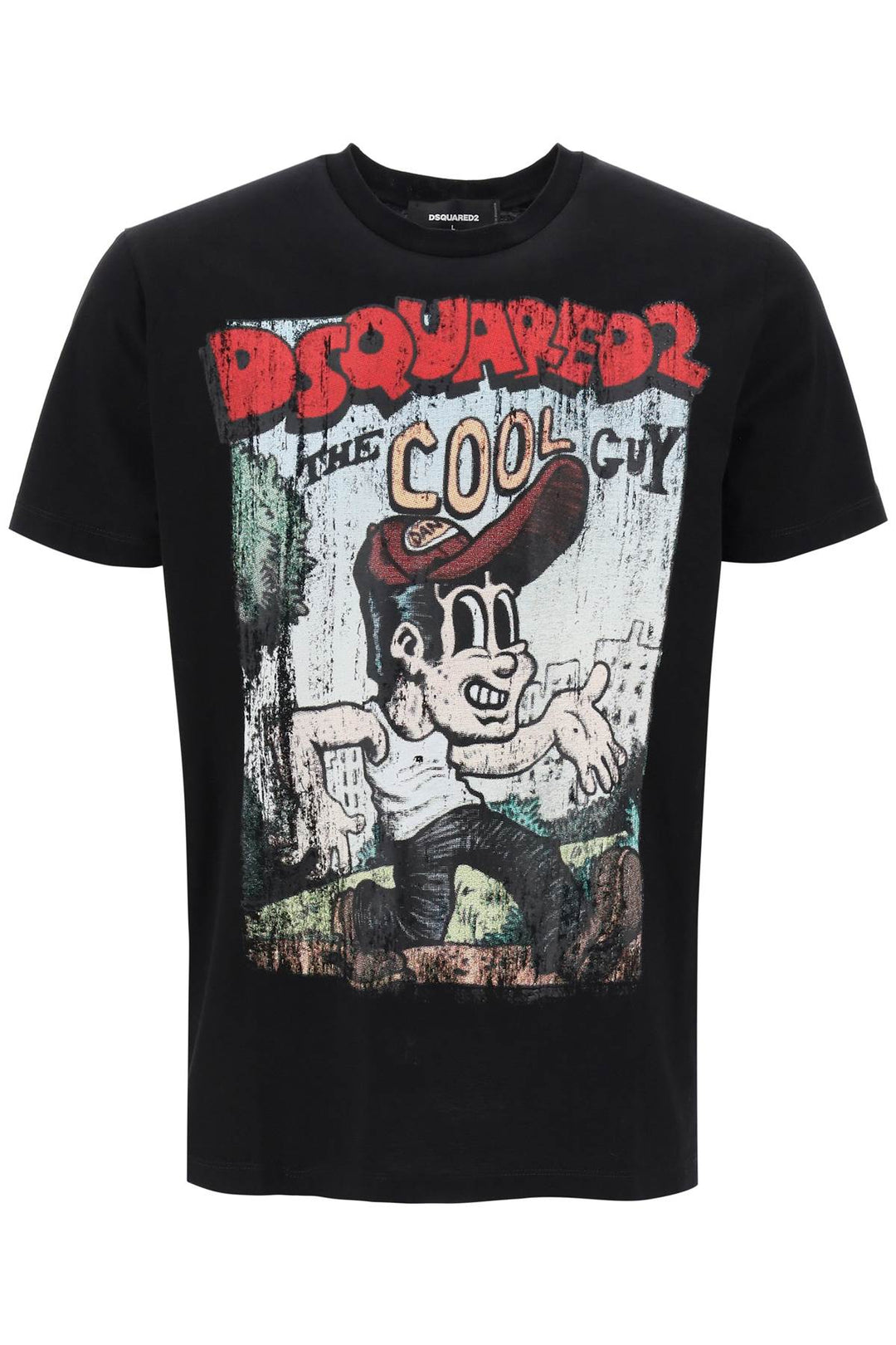 T Shirt With Graphic Print - Dsquared2 - Men