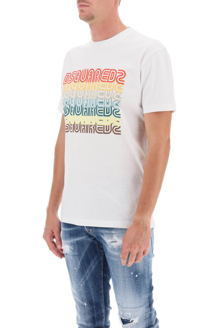 Skater Fit T Shirt - Dsquared2 - Men