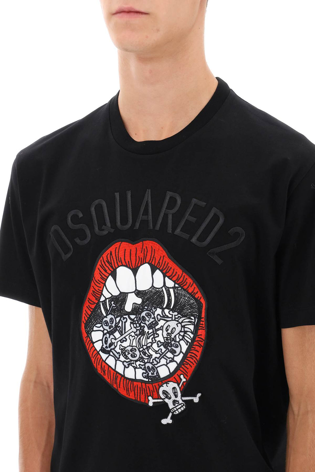 Cool Fit Embroidered Tee - Dsquared2 - Men