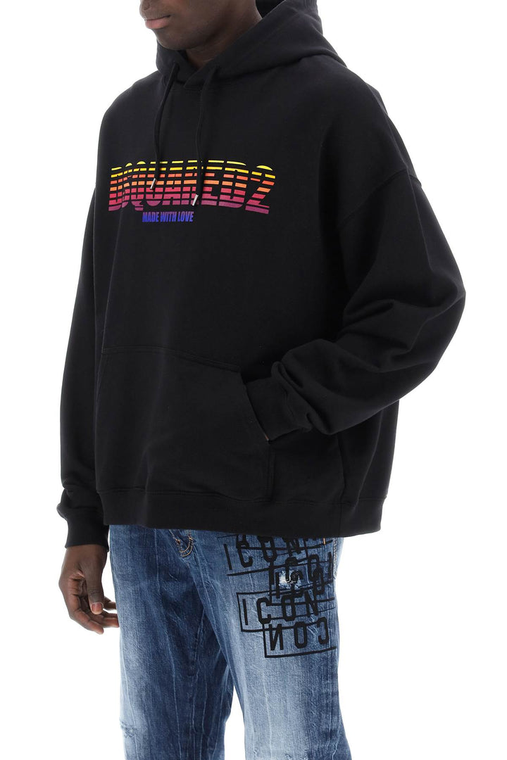 Loose Fit Hoodie - Dsquared2 - Men