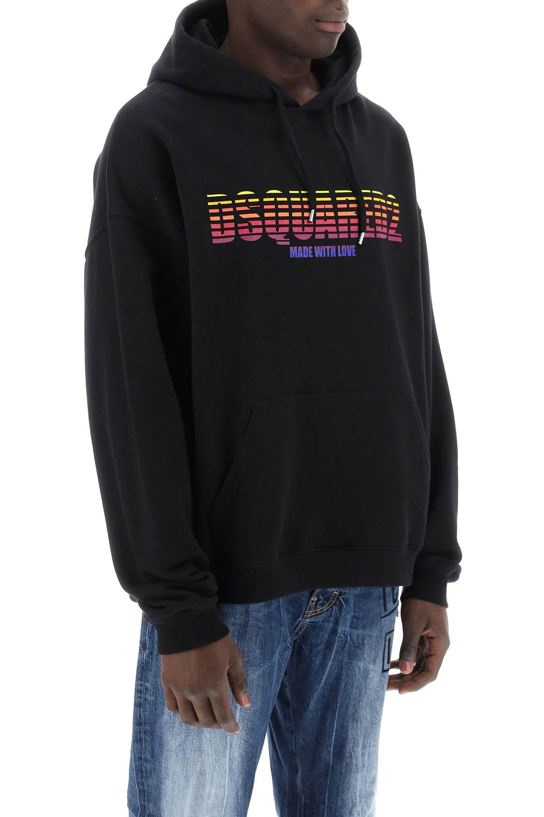 Loose Fit Hoodie - Dsquared2 - Men