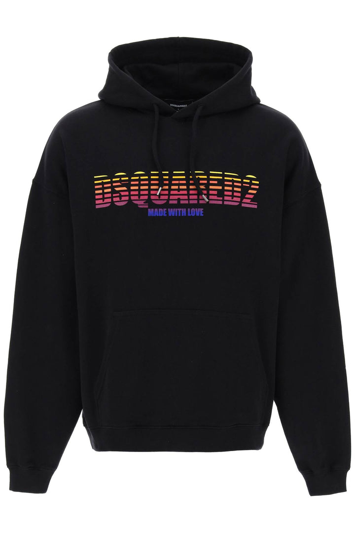 Loose Fit Hoodie - Dsquared2 - Men