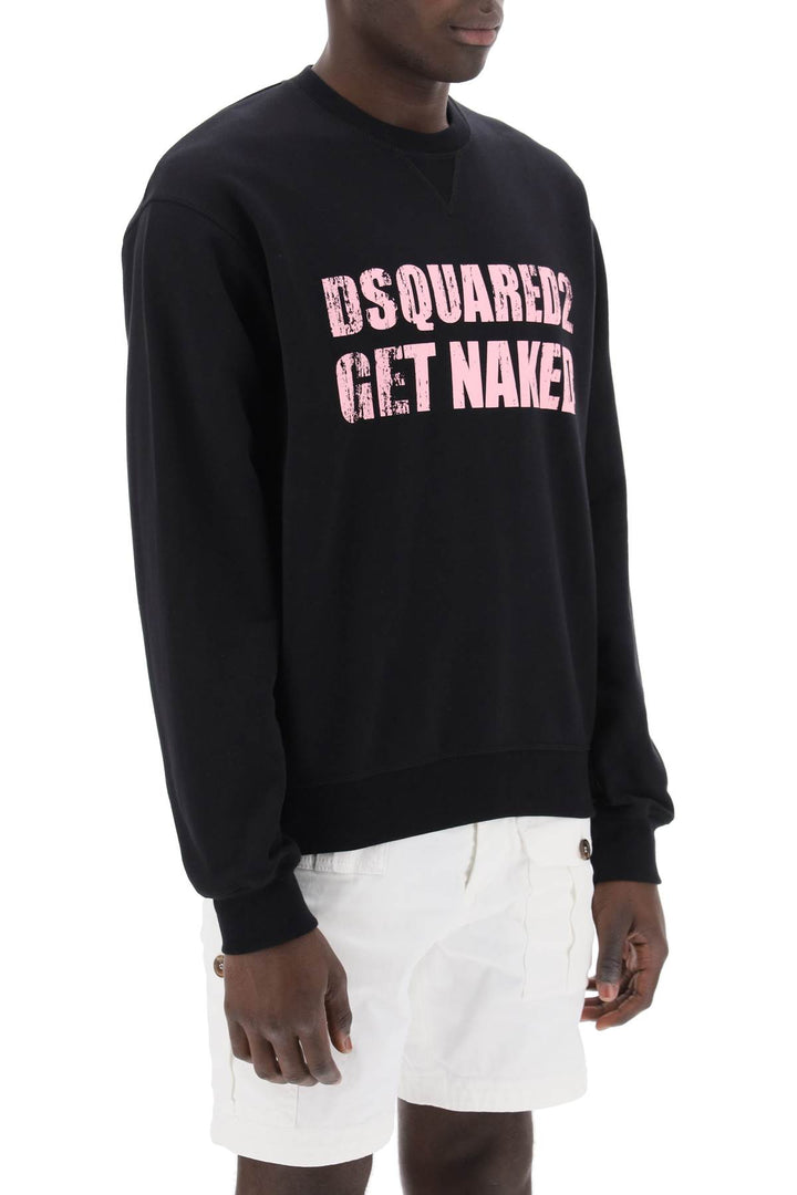 Cool Fit Printed Sweatshirt - Dsquared2 - Men