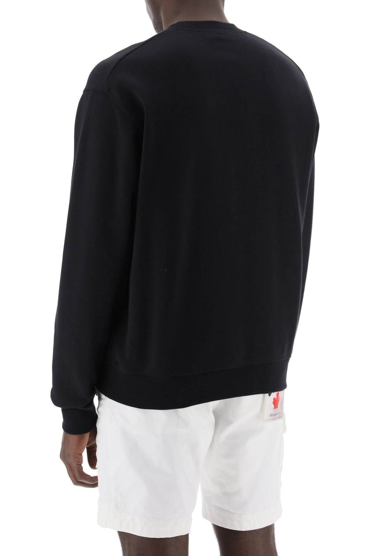 Cool Fit Printed Sweatshirt - Dsquared2 - Men