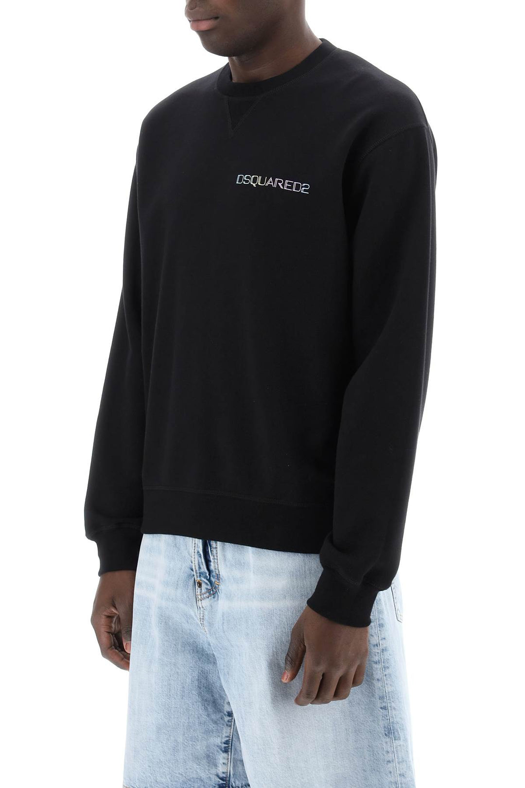 Cool Fit Printed Sweatshirt - Dsquared2 - Men