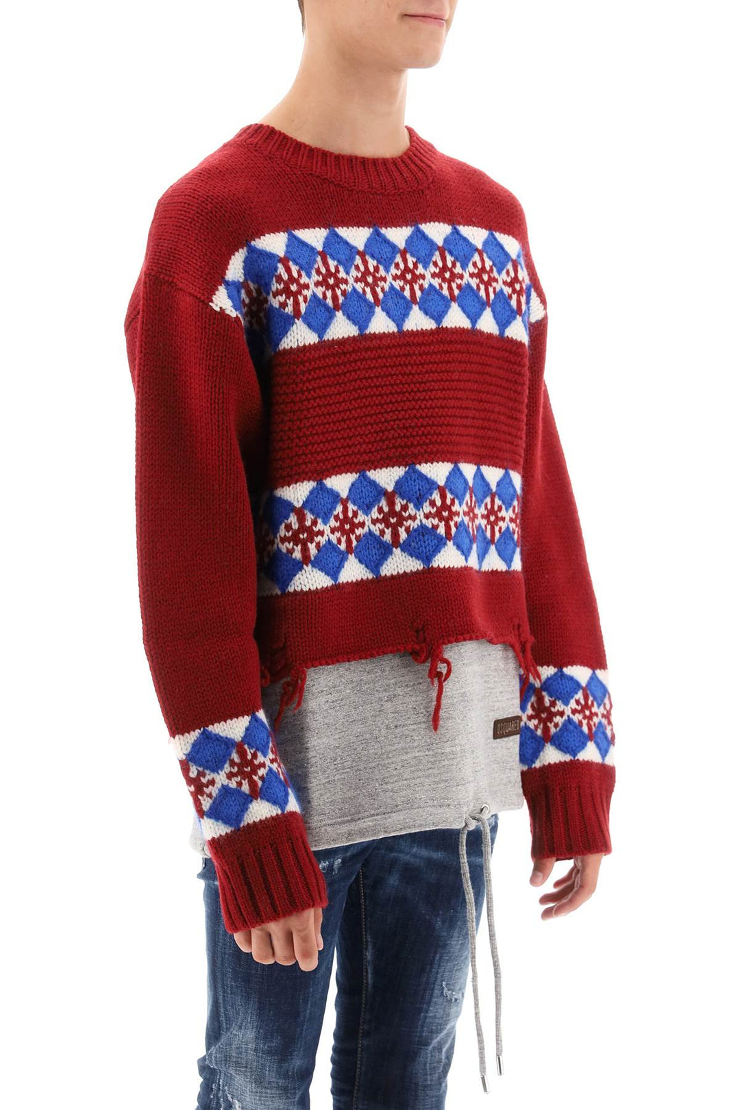 Canadian Hybrid Sweater - Dsquared2 - Men