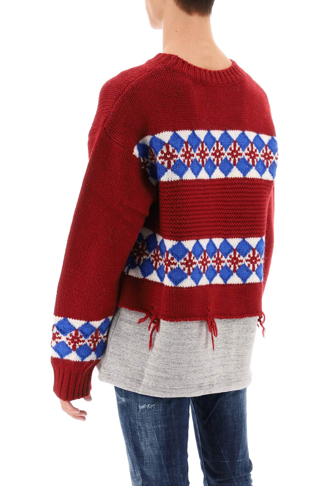 Canadian Hybrid Sweater - Dsquared2 - Men