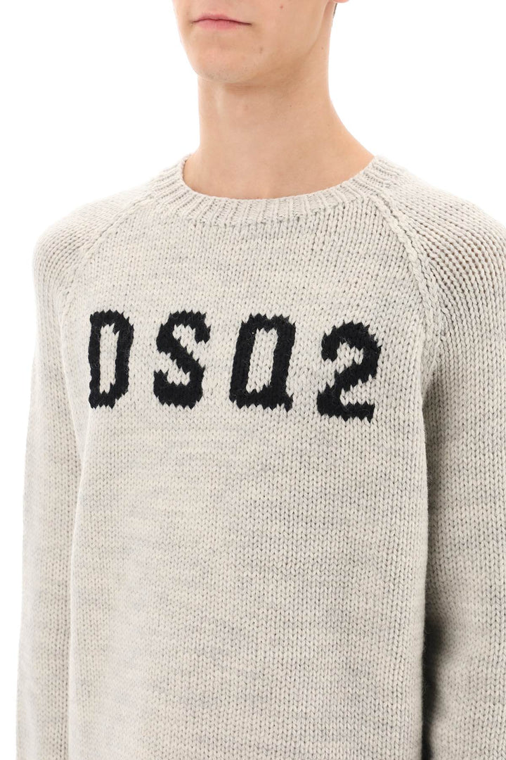 Dsq2 Wool Sweater - Dsquared2 - Men