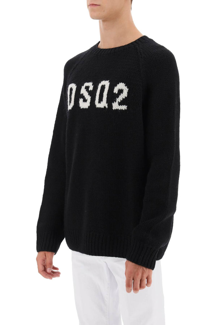 Dsq2 Wool Sweater - Dsquared2 - Men