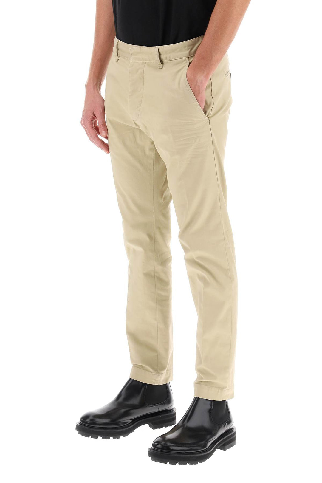 Cool Guy Pants In Stretch Cotton - Dsquared2 - Men