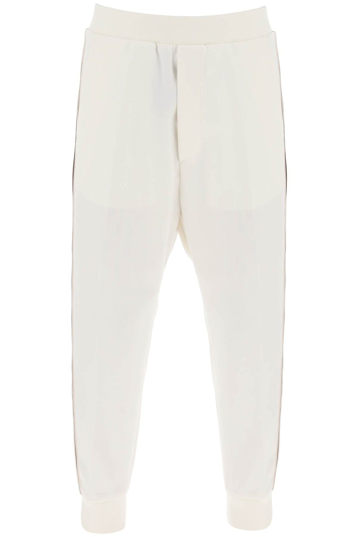 Wool Blend Tailored Jog Pants - Dsquared2 - Men