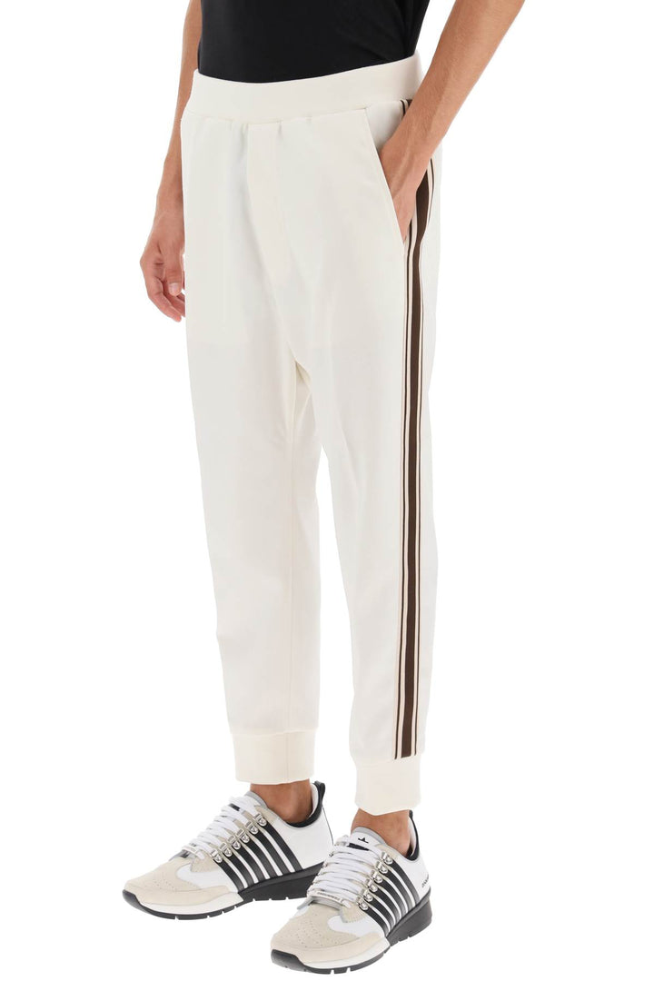 Wool Blend Tailored Jog Pants - Dsquared2 - Men