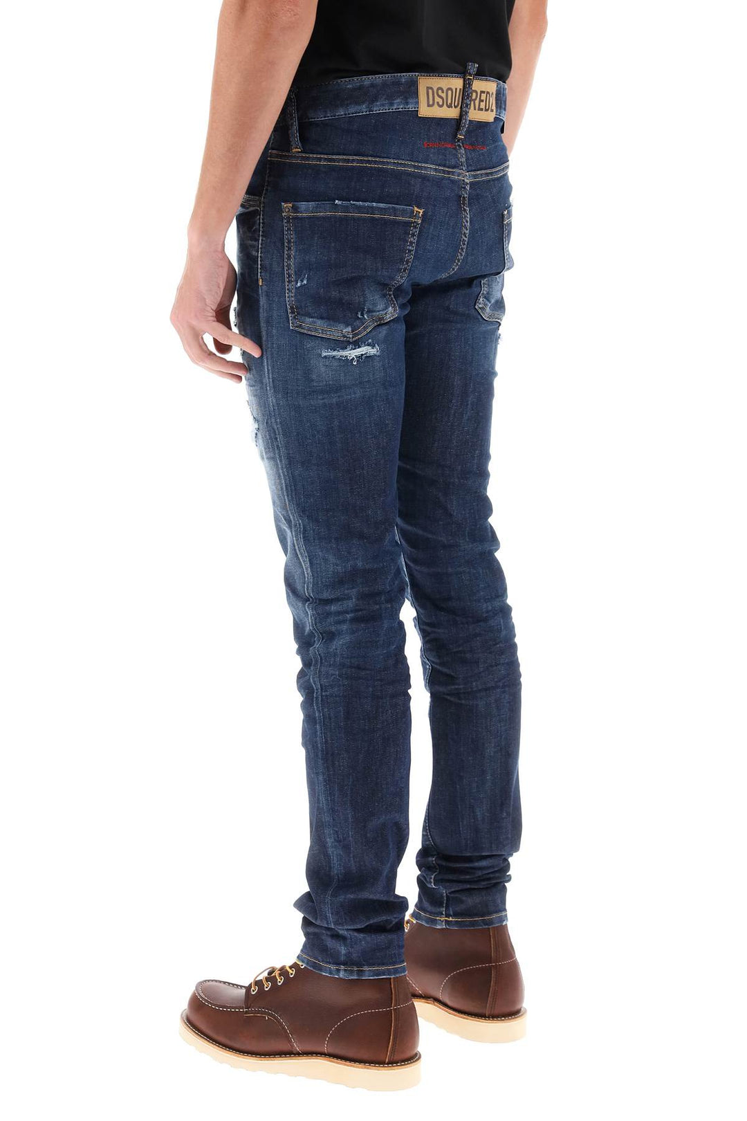 Dark Ripped Wash Cool Guy Jeans - Dsquared2 - Men