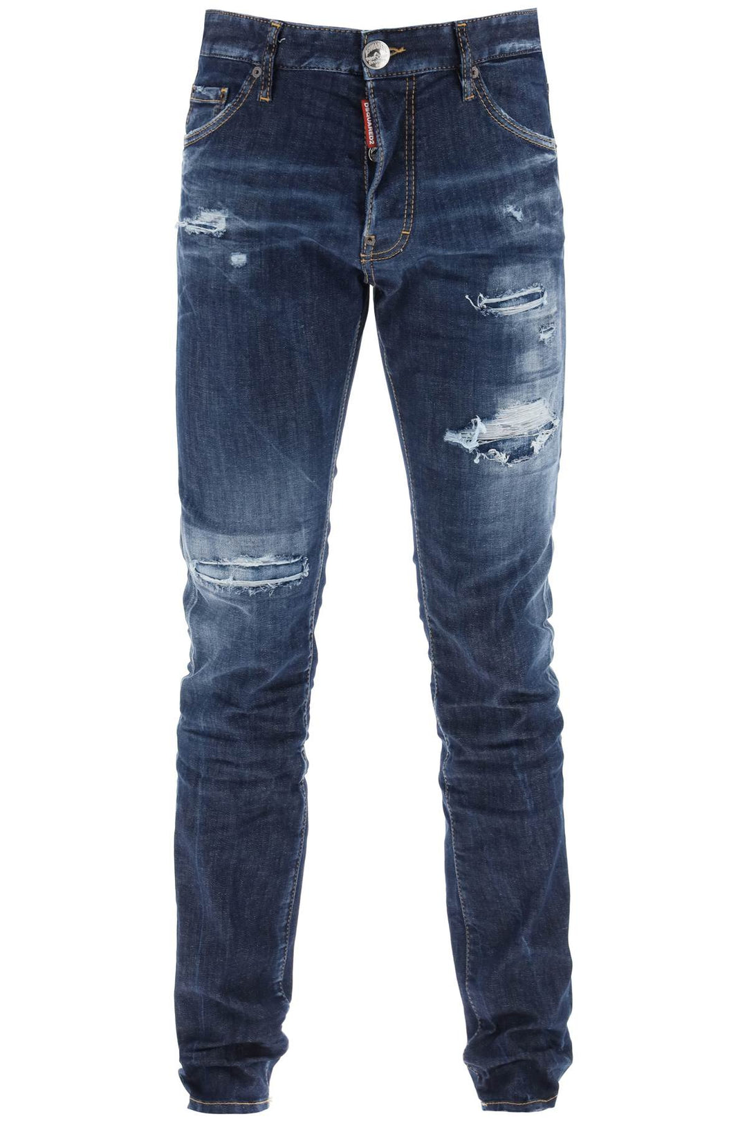 Dark Ripped Wash Cool Guy Jeans - Dsquared2 - Men