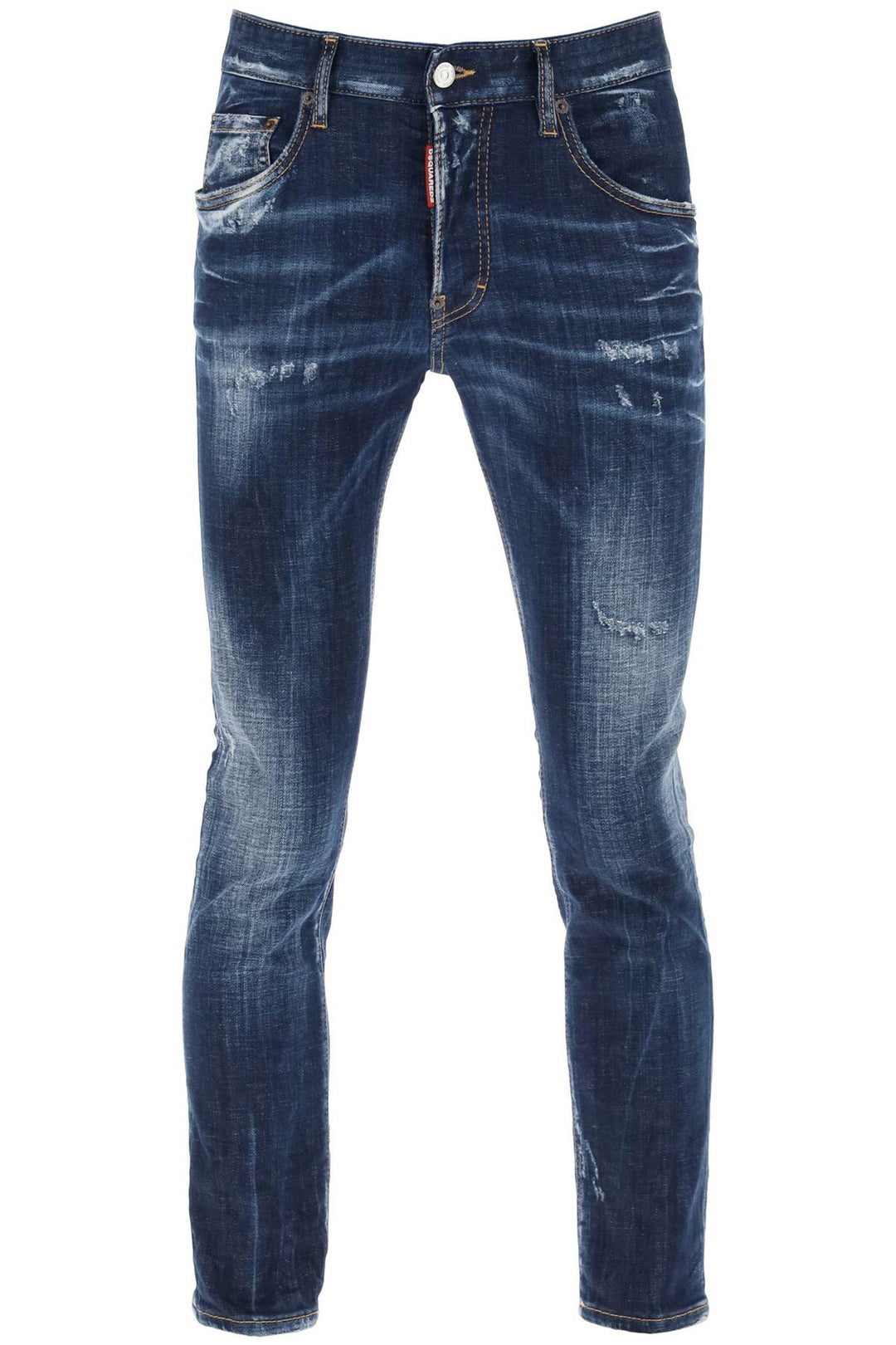 Dark Easy Wash Skater Jeans - Dsquared2 - Men