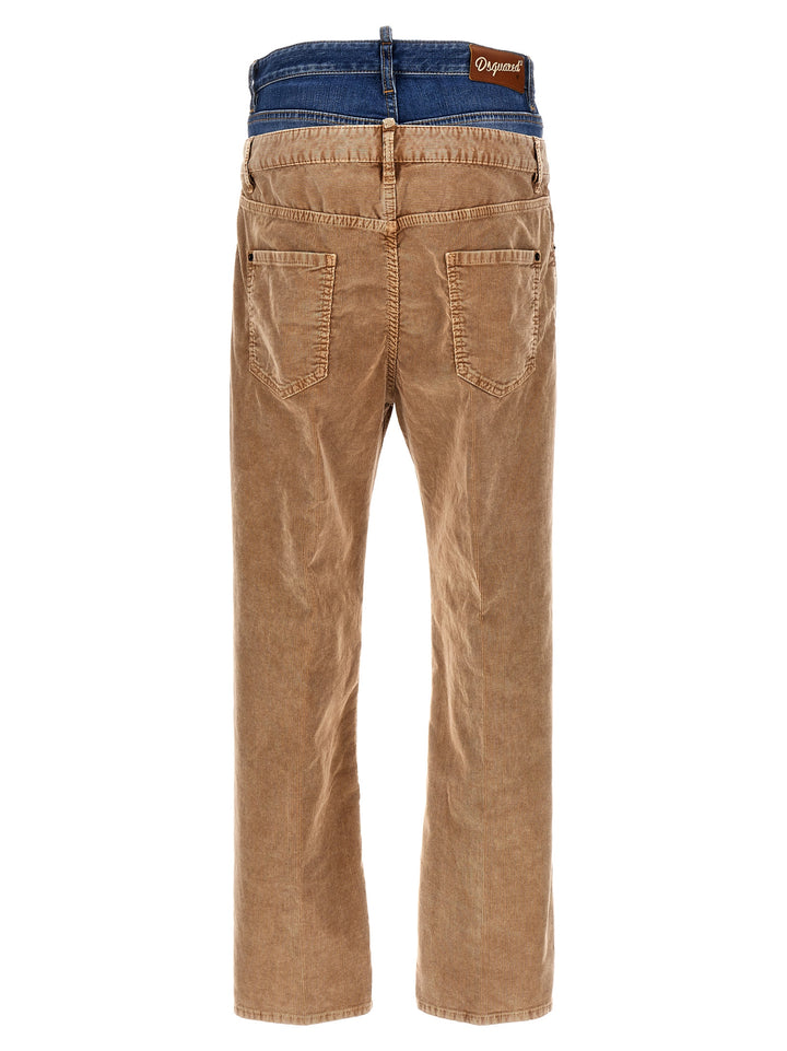 642 Twin Pack Jeans Beige