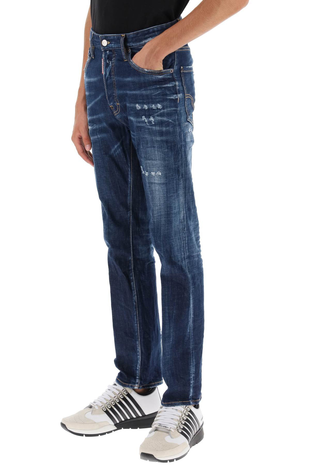 Dark Easy Wash 642 Fit Jeans - Dsquared2 - Men