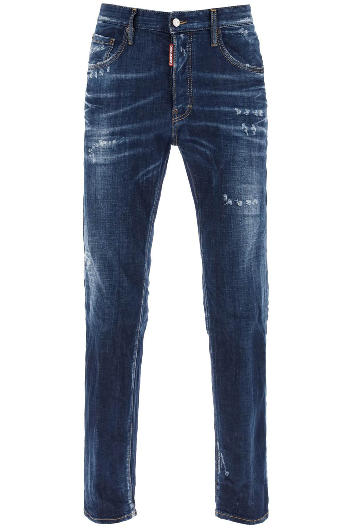 Dark Easy Wash 642 Fit Jeans - Dsquared2 - Men