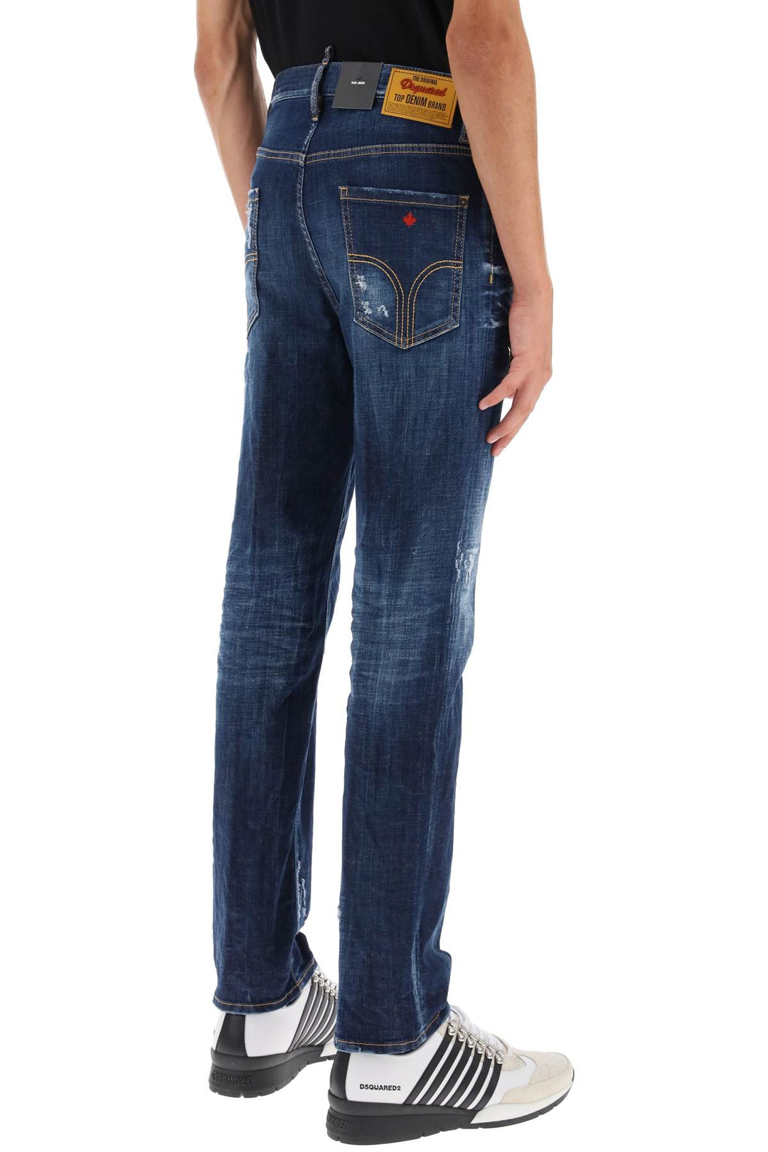 Dark Easy Wash 642 Fit Jeans - Dsquared2 - Men