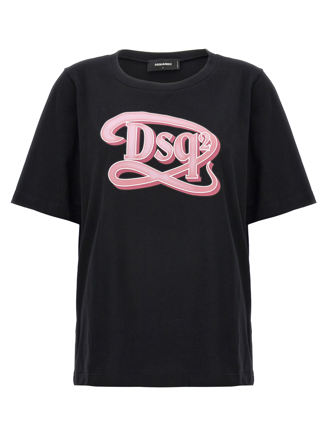 Logo Print T-Shirt Black