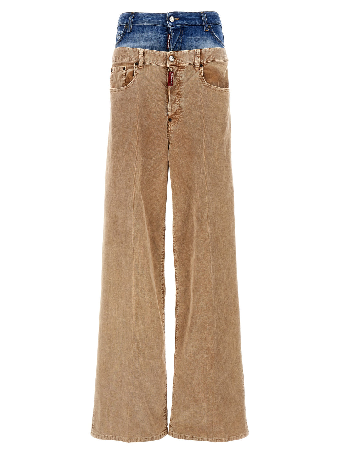 Twin Pack Pants Beige