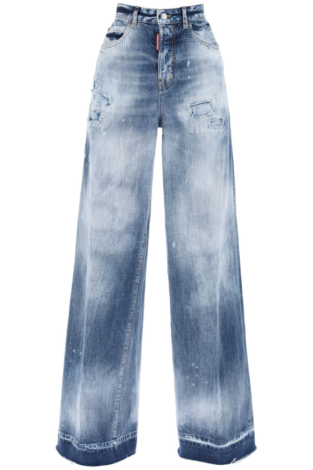 Traveller Jeans In Light Everglades Wash - Dsquared2 - Women