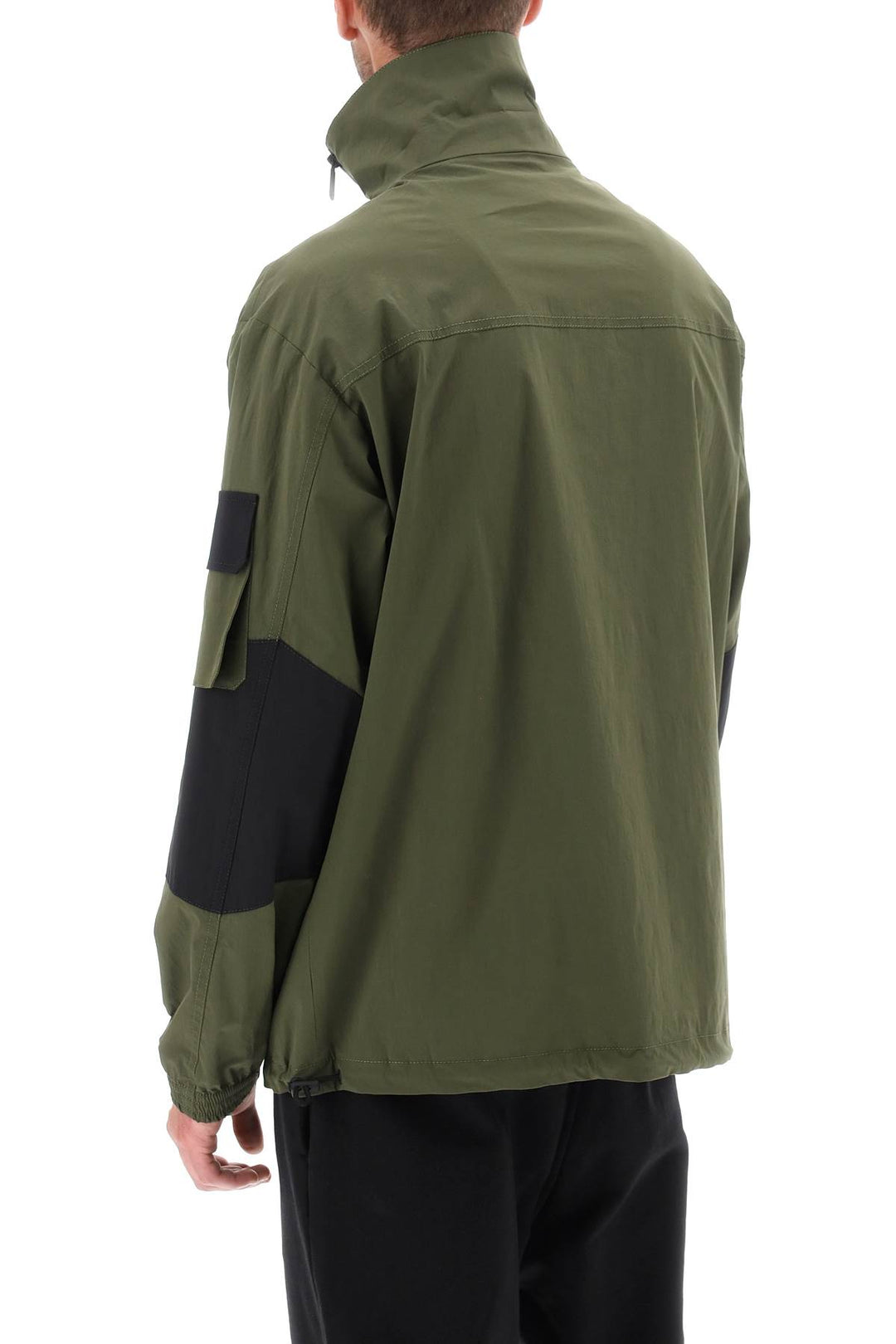 Technical Blouson Jacket In Stretch Cotton - Dsquared2 - Men