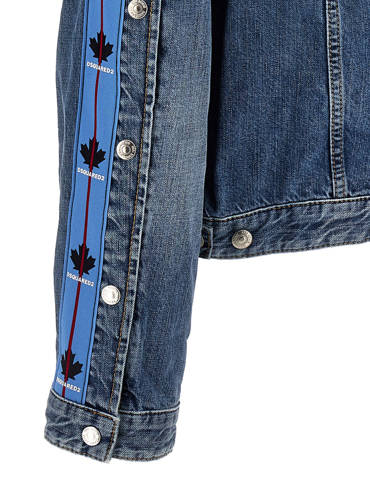 Dsquared2 Dan Puffer Jackets - Light Blue | 4144ddfe982e903cb4bc74281b808ac493ccae64