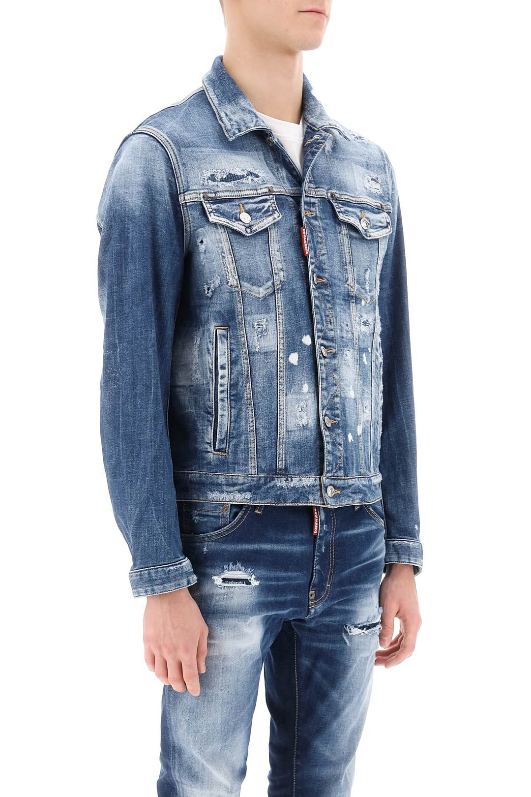 Dan Jean Worker Denim Jacket - Dsquared2 - Men