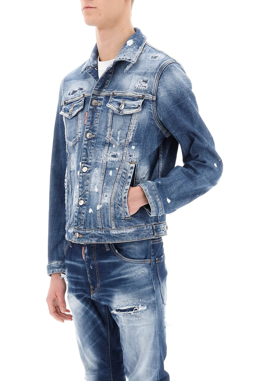 Dan Jean Worker Denim Jacket - Dsquared2 - Men