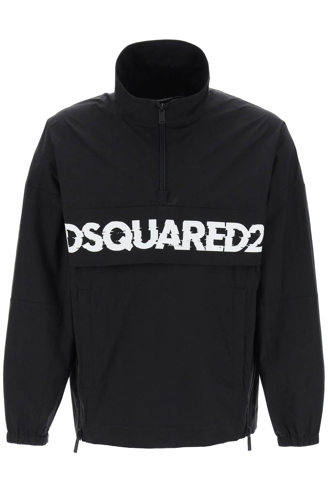 Anorak With Logo Print - Dsquared2 - Men