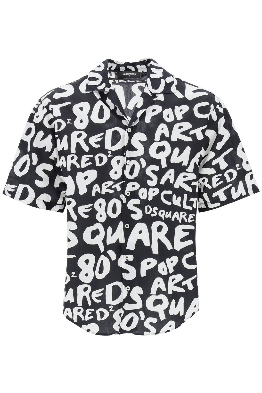 Popo 80's Bowling Shirt - Dsquared2 - Men