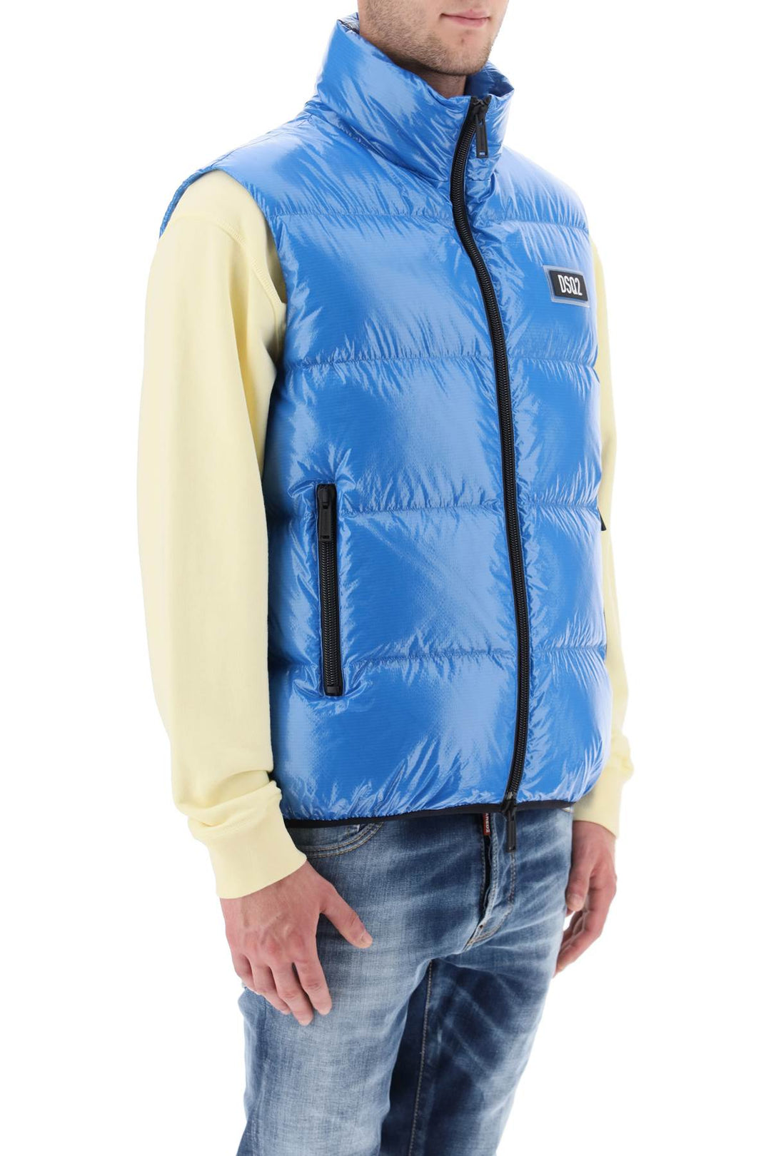 Quilted Down Vest - Dsquared2 - Men