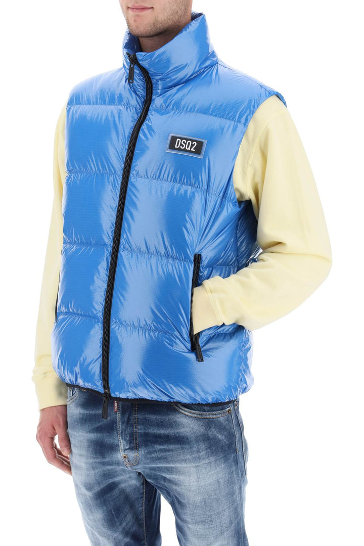 Quilted Down Vest - Dsquared2 - Men