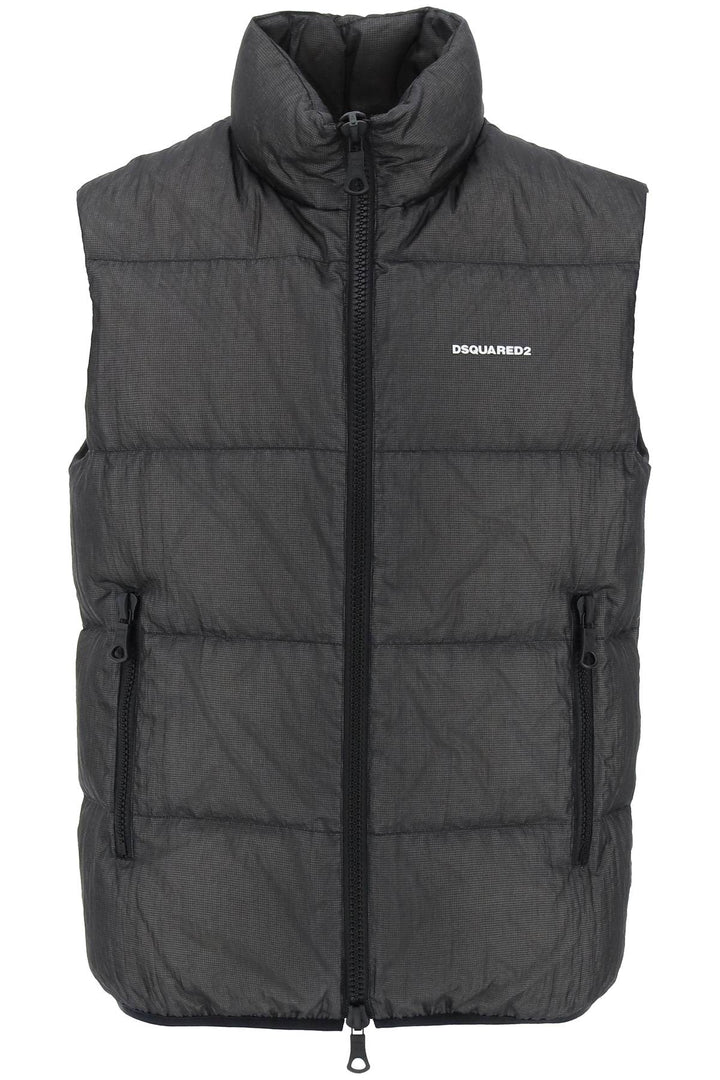 Ripstop Puffer Vest - Dsquared2 - Men