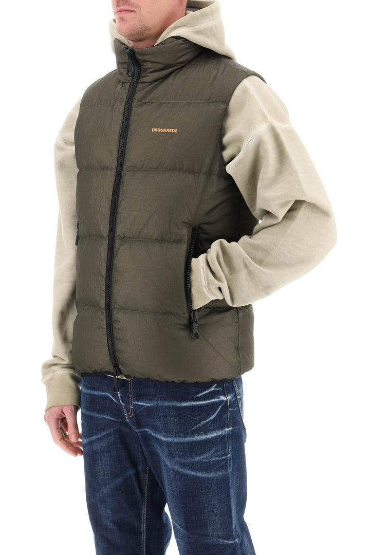 Ripstop Puffer Vest - Dsquared2 - Men