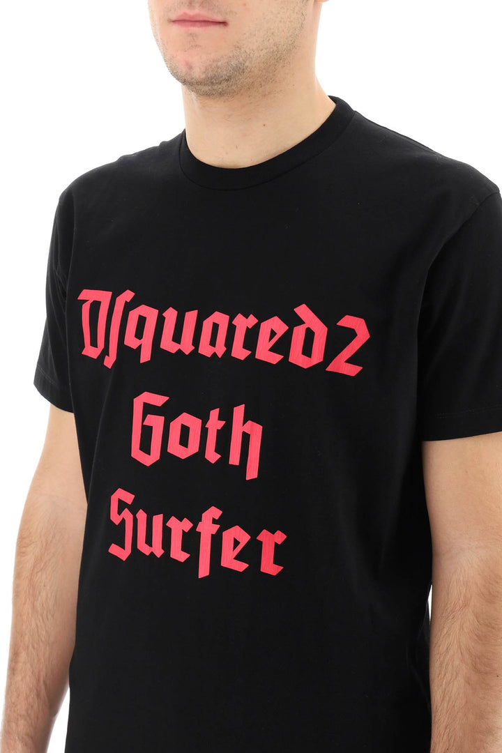 'D2 Goth Surfer' T Shirt - Dsquared2 - Men