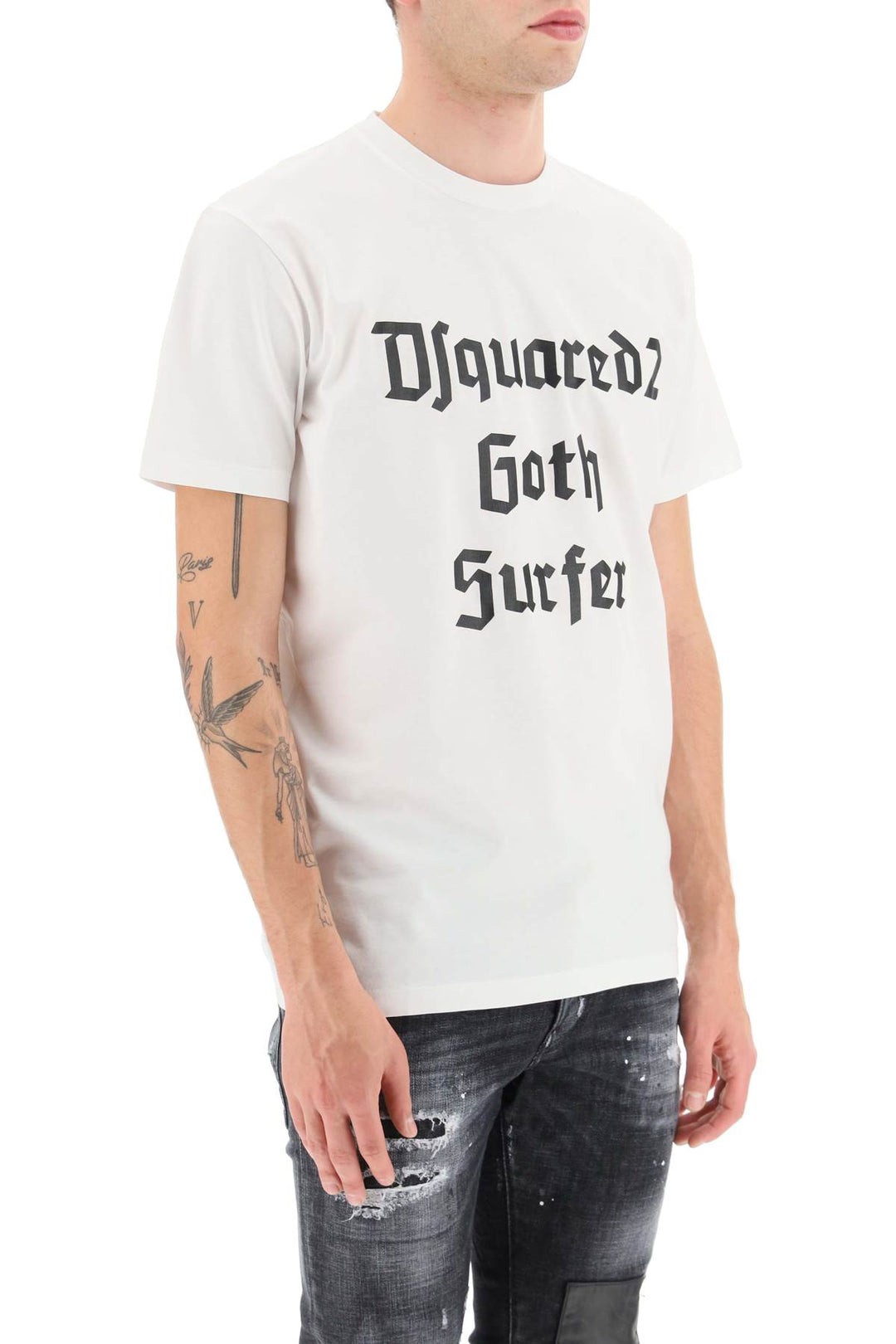 'D2 Goth Surfer' T Shirt - Dsquared2 - Men