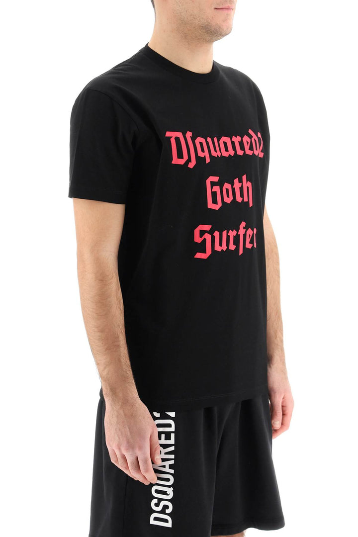 'D2 Goth Surfer' T Shirt - Dsquared2 - Men