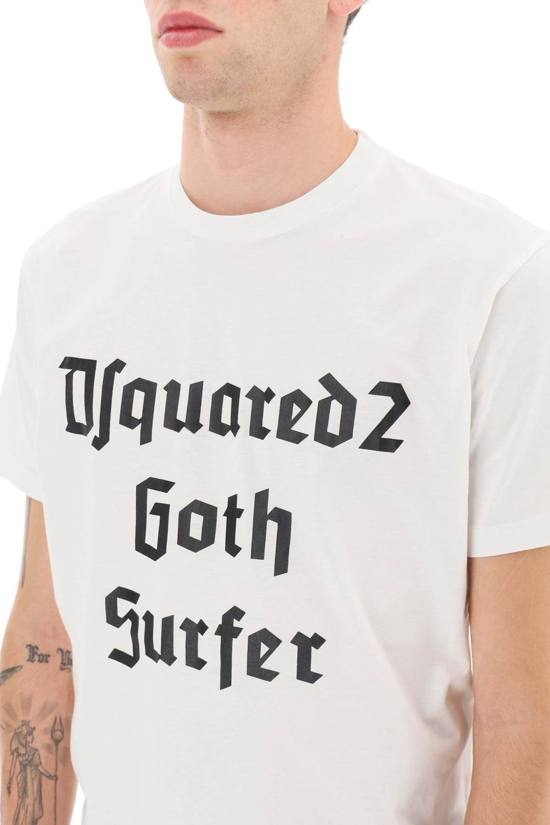 'D2 Goth Surfer' T Shirt - Dsquared2 - Men