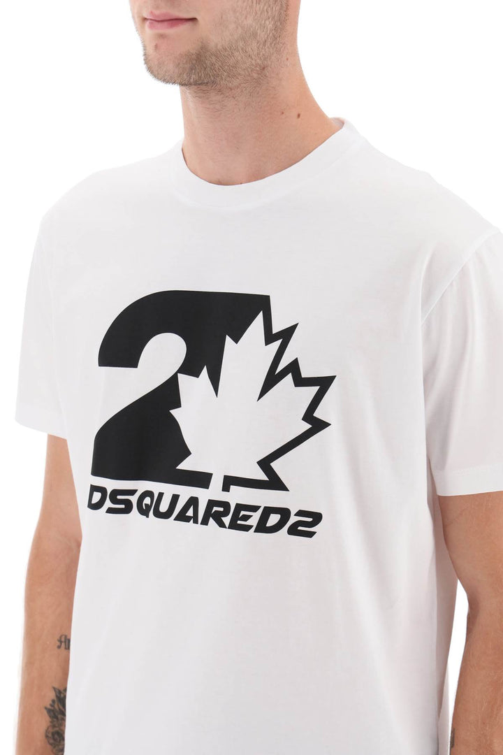 Cool Fit Printed T Shirt - Dsquared2 - Men