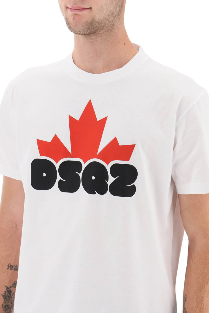 Printed T Shirt - Dsquared2 - Men