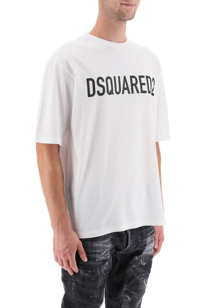 Logo Print T Shirt - Dsquared2 - Men